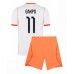 Nederland Cody Gakpo #11 Bortedraktsett Barn VM 2026 Korte ermer (+ Korte bukser)